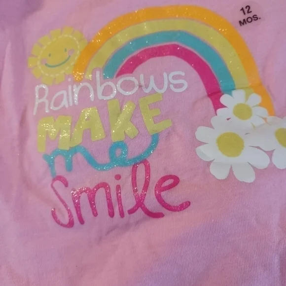 🍼Wonderkids Girls Printed 2Pc. Set 12M - Picture 2 of 7